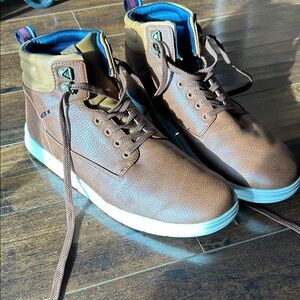 Ben Sherman Brown Leather Boots